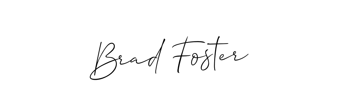 Also we have Brad Foster name is the best signature style. Create professional handwritten signature collection using Allison_Script autograph style. Brad Foster signature style 2 images and pictures png