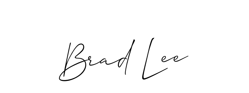 Best and Professional Signature Style for Brad Lee. Allison_Script Best Signature Style Collection. Brad Lee signature style 2 images and pictures png