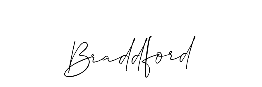 Use a signature maker to create a handwritten signature online. With this signature software, you can design (Allison_Script) your own signature for name Braddford. Braddford signature style 2 images and pictures png