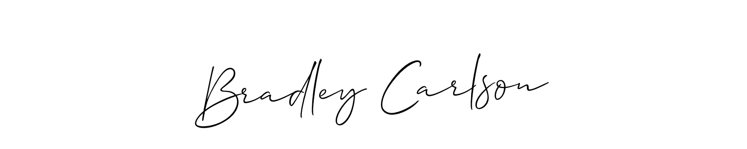 How to Draw Bradley Carlson signature style? Allison_Script is a latest design signature styles for name Bradley Carlson. Bradley Carlson signature style 2 images and pictures png