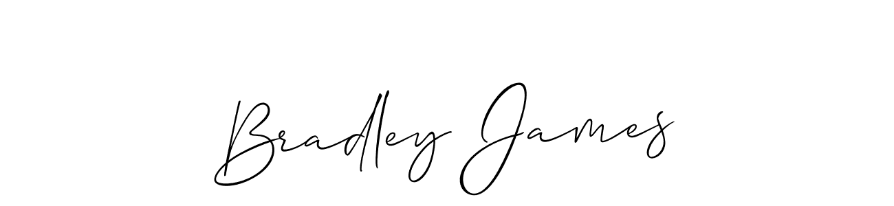 if you are searching for the best signature style for your name Bradley James. so please give up your signature search. here we have designed multiple signature styles  using Allison_Script. Bradley James signature style 2 images and pictures png