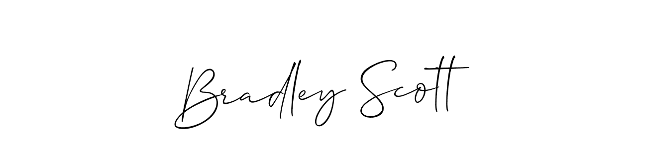 Similarly Allison_Script is the best handwritten signature design. Signature creator online .You can use it as an online autograph creator for name Bradley Scott. Bradley Scott signature style 2 images and pictures png