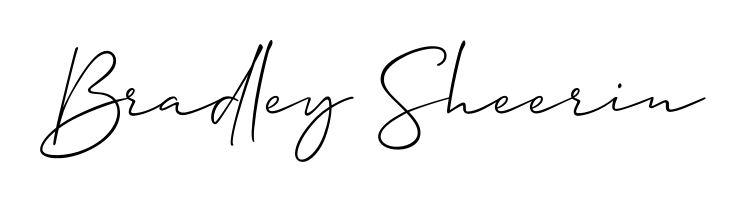 Turn your name Bradley Sheerin into a signature brand with Allison_Script styling. Download in standard PNG or transparent format anytime. Bradley Sheerin signature style 2 images and pictures png