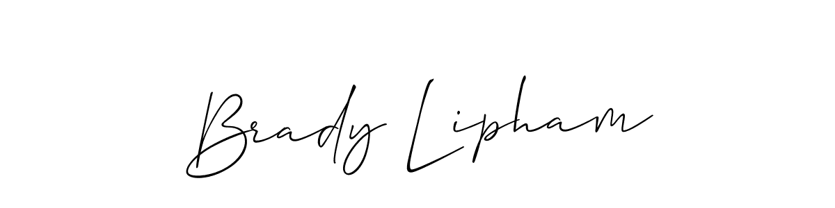 Similarly Allison_Script is the best handwritten signature design. Signature creator online .You can use it as an online autograph creator for name Brady Lipham. Brady Lipham signature style 2 images and pictures png