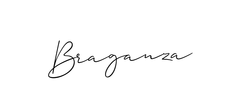 It looks lik you need a new signature style for name Braganza. Design unique handwritten (Allison_Script) signature with our free signature maker in just a few clicks. Braganza signature style 2 images and pictures png