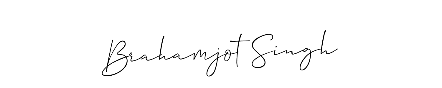 See photos of Brahamjot Singh official signature by Spectra . Check more albums & portfolios. Read reviews & check more about Allison_Script font. Brahamjot Singh signature style 2 images and pictures png