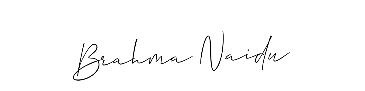 How to Draw Brahma Naidu signature style? Allison_Script is a latest design signature styles for name Brahma Naidu. Brahma Naidu signature style 2 images and pictures png