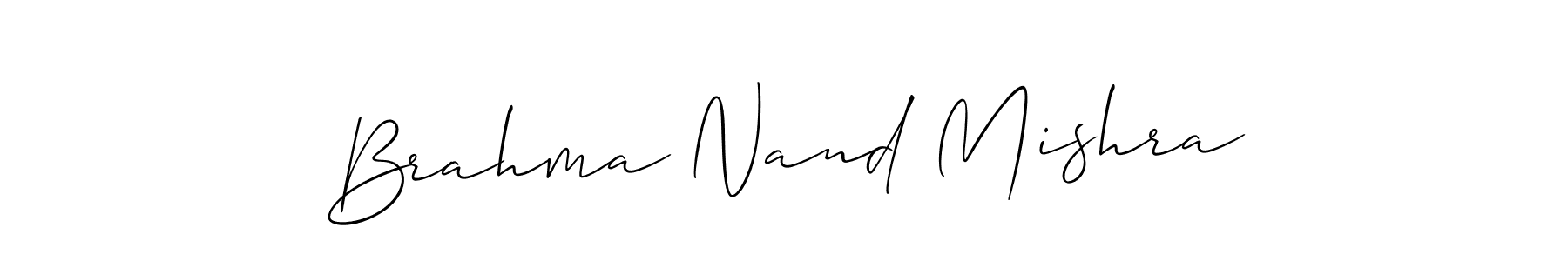 Check out images of Autograph of Brahma Nand Mishra name. Actor Brahma Nand Mishra Signature Style. Allison_Script is a professional sign style online. Brahma Nand Mishra signature style 2 images and pictures png