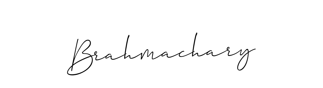 Make a beautiful signature design for name Brahmachary. Use this online signature maker to create a handwritten signature for free. Brahmachary signature style 2 images and pictures png