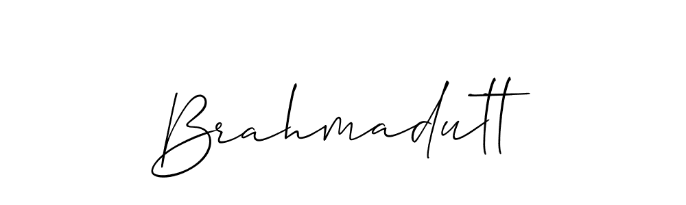 Once you've used our free online signature maker to create your best signature Allison_Script style, it's time to enjoy all of the benefits that Brahmadutt name signing documents. Brahmadutt signature style 2 images and pictures png