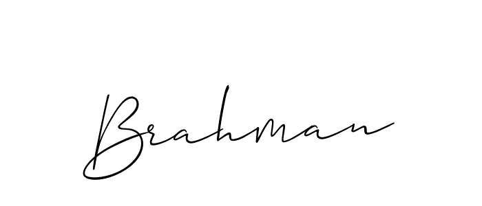 if you are searching for the best signature style for your name Brahman. so please give up your signature search. here we have designed multiple signature styles  using Allison_Script. Brahman signature style 2 images and pictures png