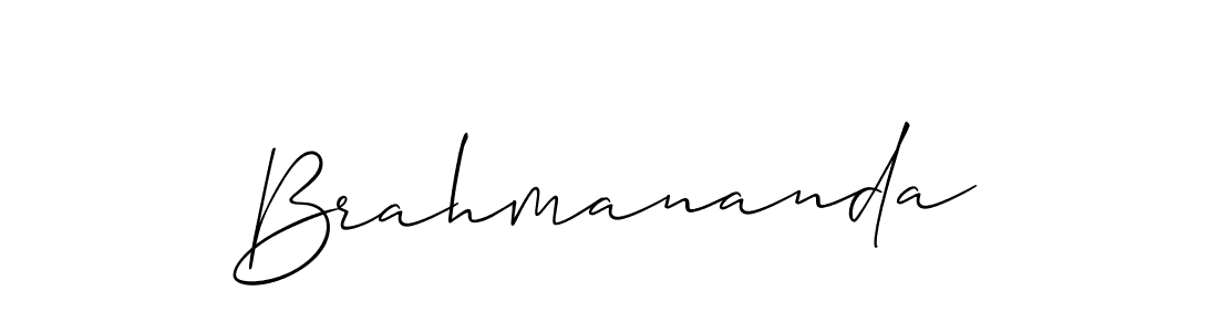 Once you've used our free online signature maker to create your best signature Allison_Script style, it's time to enjoy all of the benefits that Brahmananda name signing documents. Brahmananda signature style 2 images and pictures png