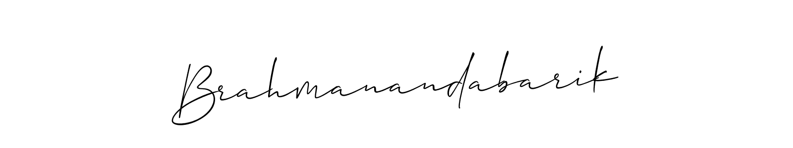 Once you've used our free online signature maker to create your best signature Allison_Script style, it's time to enjoy all of the benefits that Brahmanandabarik name signing documents. Brahmanandabarik signature style 2 images and pictures png