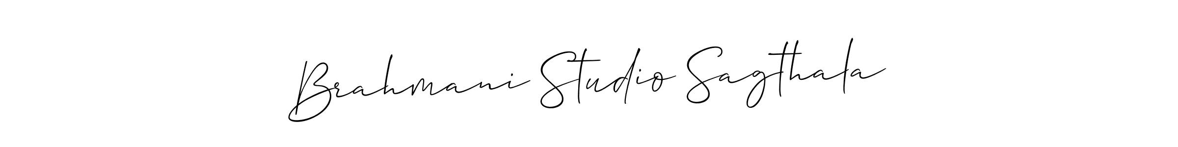 Check out images of Autograph of Brahmani Studio Sagthala name. Actor Brahmani Studio Sagthala Signature Style. Allison_Script is a professional sign style online. Brahmani Studio Sagthala signature style 2 images and pictures png