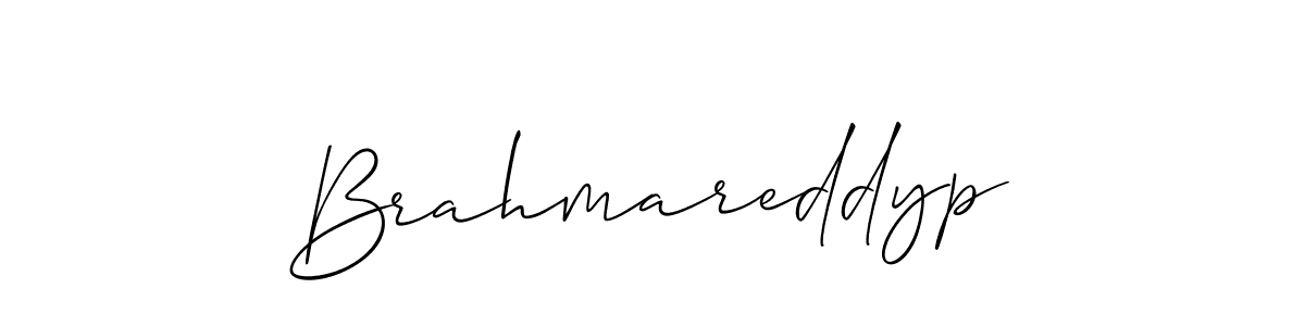 You should practise on your own different ways (Allison_Script) to write your name (Brahmareddyp) in signature. don't let someone else do it for you. Brahmareddyp signature style 2 images and pictures png