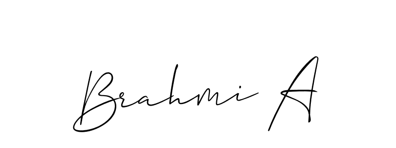 You can use this online signature creator to create a handwritten signature for the name Brahmi A. This is the best online autograph maker. Brahmi A signature style 2 images and pictures png