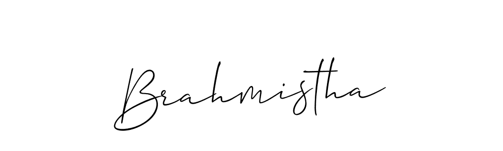 Similarly Allison_Script is the best handwritten signature design. Signature creator online .You can use it as an online autograph creator for name Brahmistha. Brahmistha signature style 2 images and pictures png