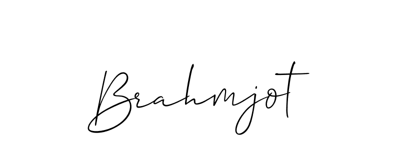 How to Draw Brahmjot signature style? Allison_Script is a latest design signature styles for name Brahmjot. Brahmjot signature style 2 images and pictures png