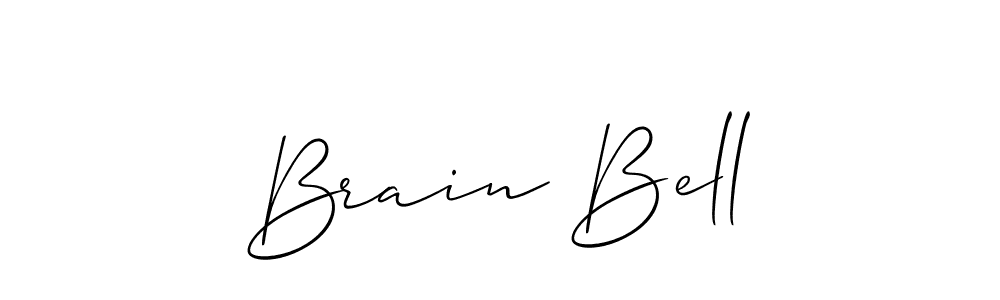 Also we have Brain Bell name is the best signature style. Create professional handwritten signature collection using Allison_Script autograph style. Brain Bell signature style 2 images and pictures png