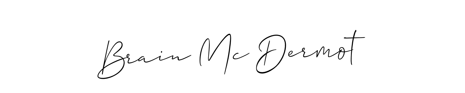 Make a beautiful signature design for name Brain Mc Dermot. Use this online signature maker to create a handwritten signature for free. Brain Mc Dermot signature style 2 images and pictures png