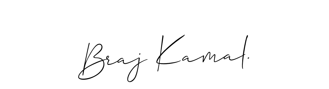 Braj Kamal. stylish signature style. Best Handwritten Sign (Allison_Script) for my name. Handwritten Signature Collection Ideas for my name Braj Kamal.. Braj Kamal. signature style 2 images and pictures png