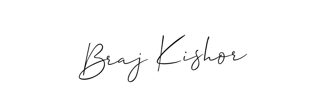 Best and Professional Signature Style for Braj Kishor. Allison_Script Best Signature Style Collection. Braj Kishor signature style 2 images and pictures png