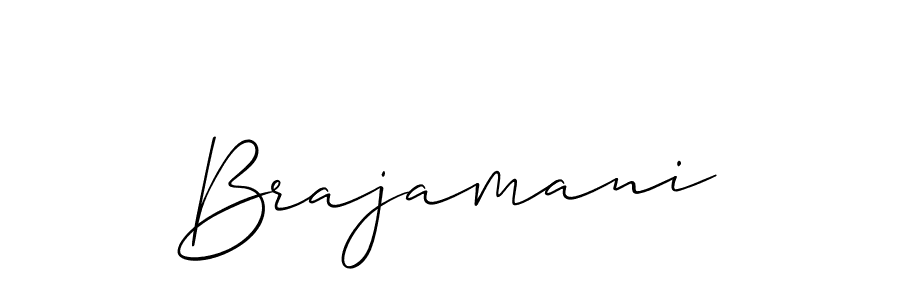 Brajamani stylish signature style. Best Handwritten Sign (Allison_Script) for my name. Handwritten Signature Collection Ideas for my name Brajamani. Brajamani signature style 2 images and pictures png