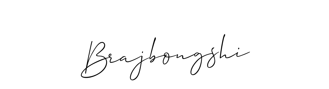 Make a beautiful signature design for name Brajbongshi. With this signature (Allison_Script) style, you can create a handwritten signature for free. Brajbongshi signature style 2 images and pictures png