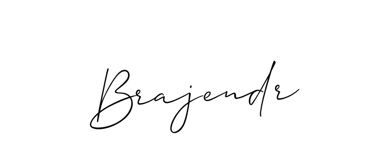 How to make Brajendr name signature. Use Allison_Script style for creating short signs online. This is the latest handwritten sign. Brajendr signature style 2 images and pictures png