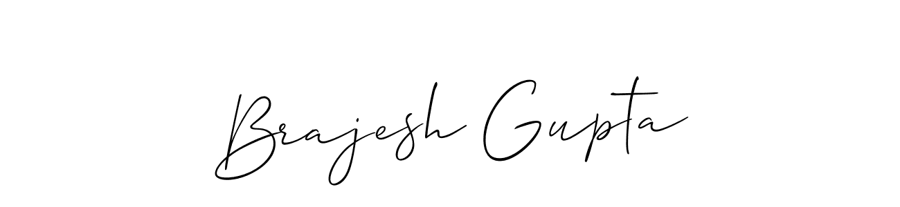 Also You can easily find your signature by using the search form. We will create Brajesh Gupta name handwritten signature images for you free of cost using Allison_Script sign style. Brajesh Gupta signature style 2 images and pictures png