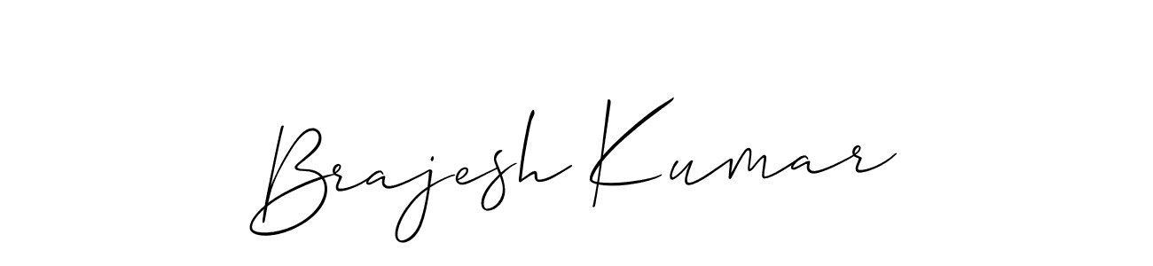 It looks lik you need a new signature style for name Brajesh Kumar. Design unique handwritten (Allison_Script) signature with our free signature maker in just a few clicks. Brajesh Kumar signature style 2 images and pictures png