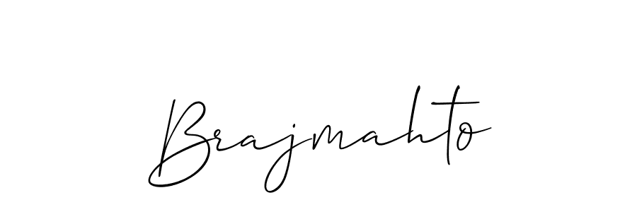You should practise on your own different ways (Allison_Script) to write your name (Brajmahto) in signature. don't let someone else do it for you. Brajmahto signature style 2 images and pictures png