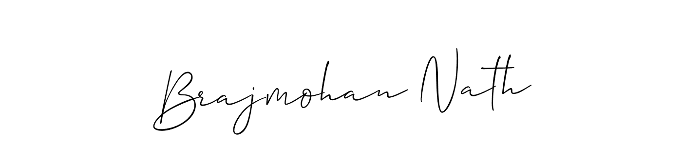 Best and Professional Signature Style for Brajmohan Nath. Allison_Script Best Signature Style Collection. Brajmohan Nath signature style 2 images and pictures png