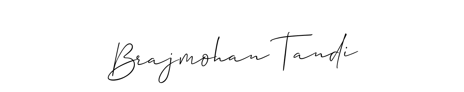 Once you've used our free online signature maker to create your best signature Allison_Script style, it's time to enjoy all of the benefits that Brajmohan Tandi name signing documents. Brajmohan Tandi signature style 2 images and pictures png