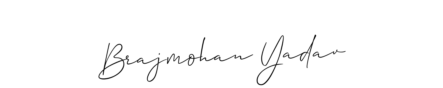 You can use this online signature creator to create a handwritten signature for the name Brajmohan Yadav. This is the best online autograph maker. Brajmohan Yadav signature style 2 images and pictures png