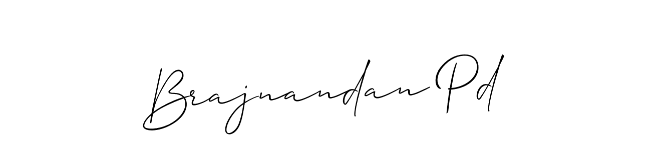 Make a beautiful signature design for name Brajnandan Pd. Use this online signature maker to create a handwritten signature for free. Brajnandan Pd signature style 2 images and pictures png