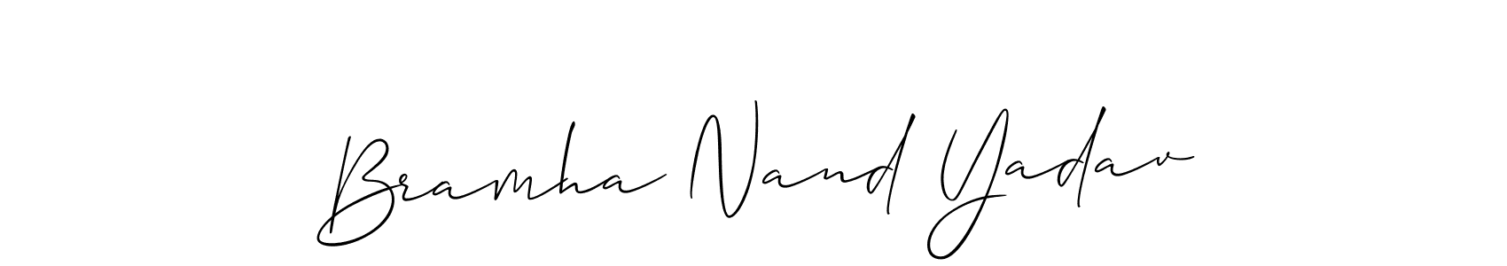 Check out images of Autograph of Bramha Nand Yadav name. Actor Bramha Nand Yadav Signature Style. Allison_Script is a professional sign style online. Bramha Nand Yadav signature style 2 images and pictures png