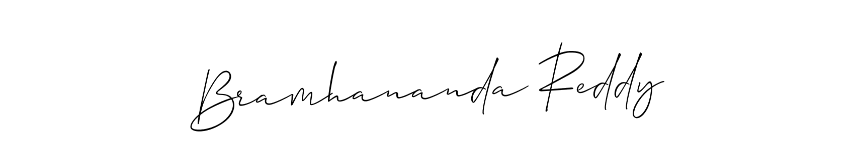 Similarly Allison_Script is the best handwritten signature design. Signature creator online .You can use it as an online autograph creator for name Bramhananda Reddy. Bramhananda Reddy signature style 2 images and pictures png