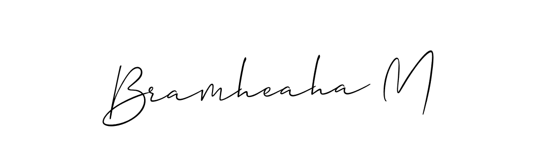 Here are the top 10 professional signature styles for the name Bramheaha M. These are the best autograph styles you can use for your name. Bramheaha M signature style 2 images and pictures png