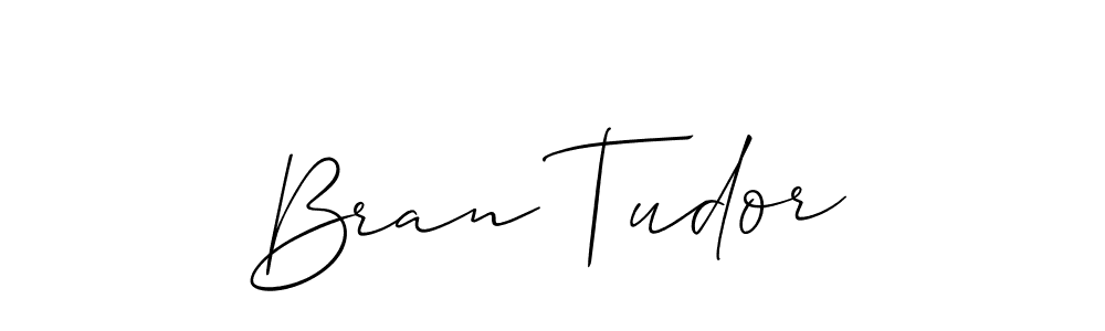 It looks lik you need a new signature style for name Bran Tudor. Design unique handwritten (Allison_Script) signature with our free signature maker in just a few clicks. Bran Tudor signature style 2 images and pictures png