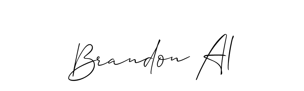 if you are searching for the best signature style for your name Brandon Al. so please give up your signature search. here we have designed multiple signature styles  using Allison_Script. Brandon Al signature style 2 images and pictures png