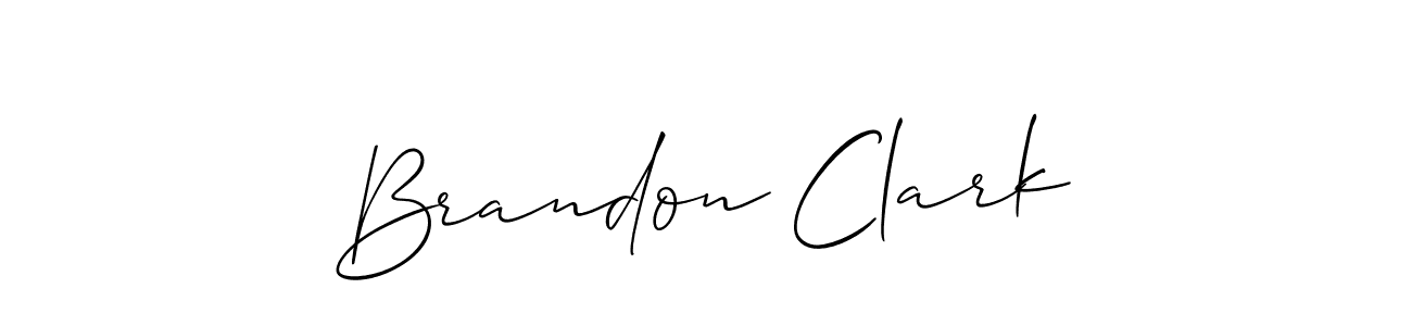 It looks lik you need a new signature style for name Brandon Clark. Design unique handwritten (Allison_Script) signature with our free signature maker in just a few clicks. Brandon Clark signature style 2 images and pictures png