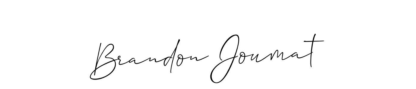 if you are searching for the best signature style for your name Brandon Joumat. so please give up your signature search. here we have designed multiple signature styles  using Allison_Script. Brandon Joumat signature style 2 images and pictures png