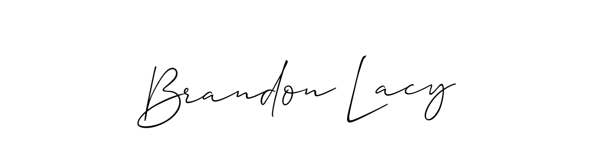 Best and Professional Signature Style for Brandon Lacy. Allison_Script Best Signature Style Collection. Brandon Lacy signature style 2 images and pictures png