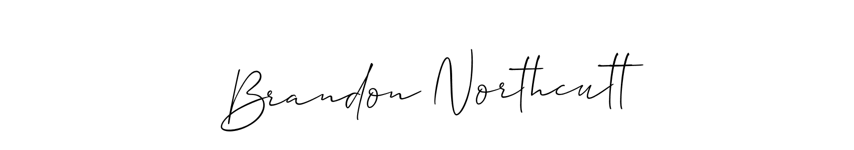 Design your own signature with our free online signature maker. With this signature software, you can create a handwritten (Allison_Script) signature for name Brandon Northcutt. Brandon Northcutt signature style 2 images and pictures png