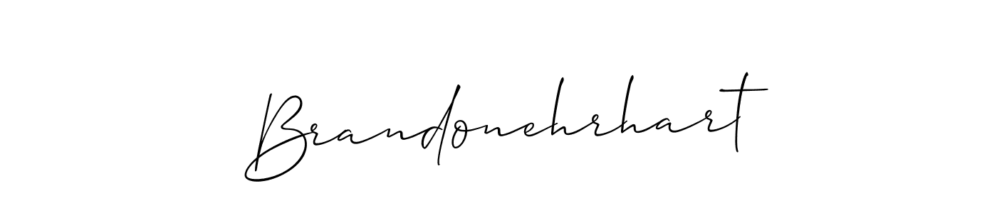 Use a signature maker to create a handwritten signature online. With this signature software, you can design (Allison_Script) your own signature for name Brandonehrhart. Brandonehrhart signature style 2 images and pictures png
