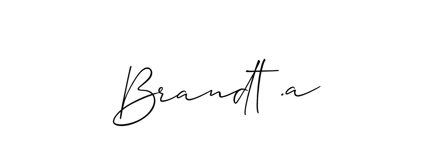 Best and Professional Signature Style for Brandt .a. Allison_Script Best Signature Style Collection. Brandt .a signature style 2 images and pictures png