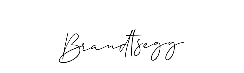 How to make Brandtsegg signature? Allison_Script is a professional autograph style. Create handwritten signature for Brandtsegg name. Brandtsegg signature style 2 images and pictures png