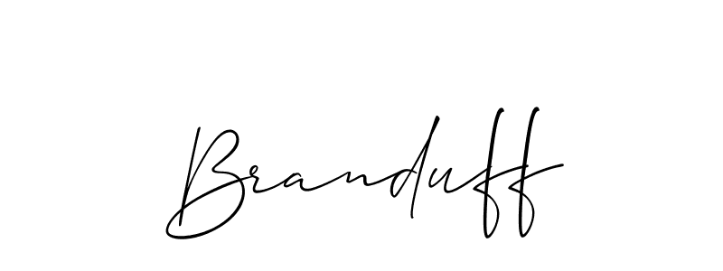 Best and Professional Signature Style for Branduff. Allison_Script Best Signature Style Collection. Branduff signature style 2 images and pictures png