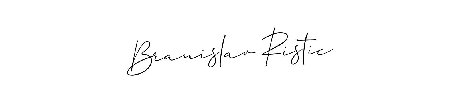 Also we have Branislav Ristic name is the best signature style. Create professional handwritten signature collection using Allison_Script autograph style. Branislav Ristic signature style 2 images and pictures png